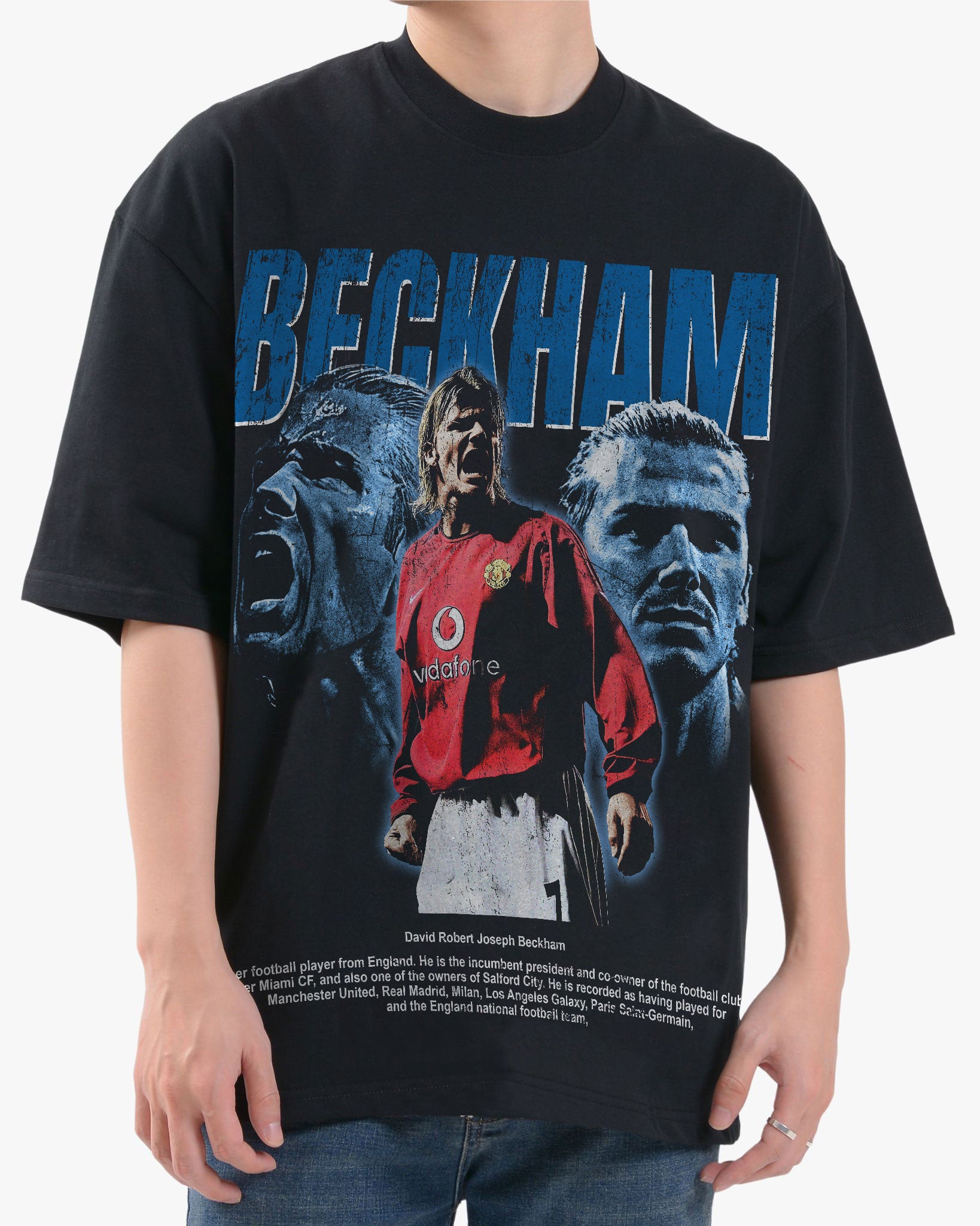 BECKHAM TEE BLACK