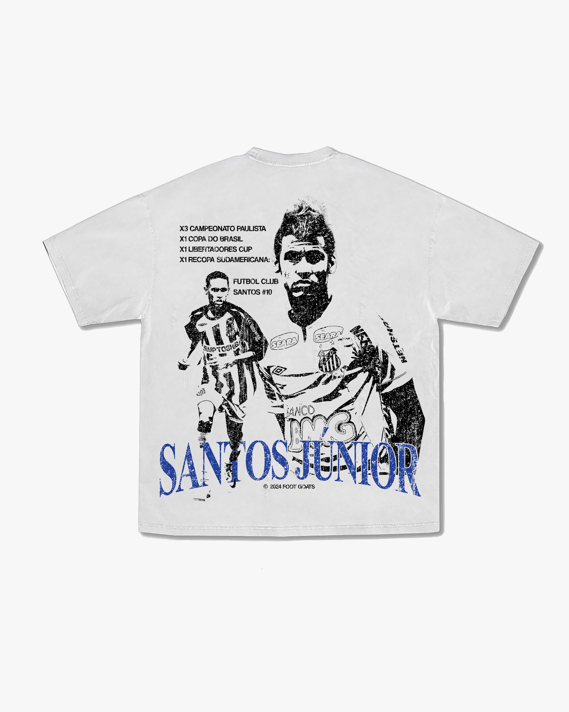 NEYMAR SANTOS TEE WHITE