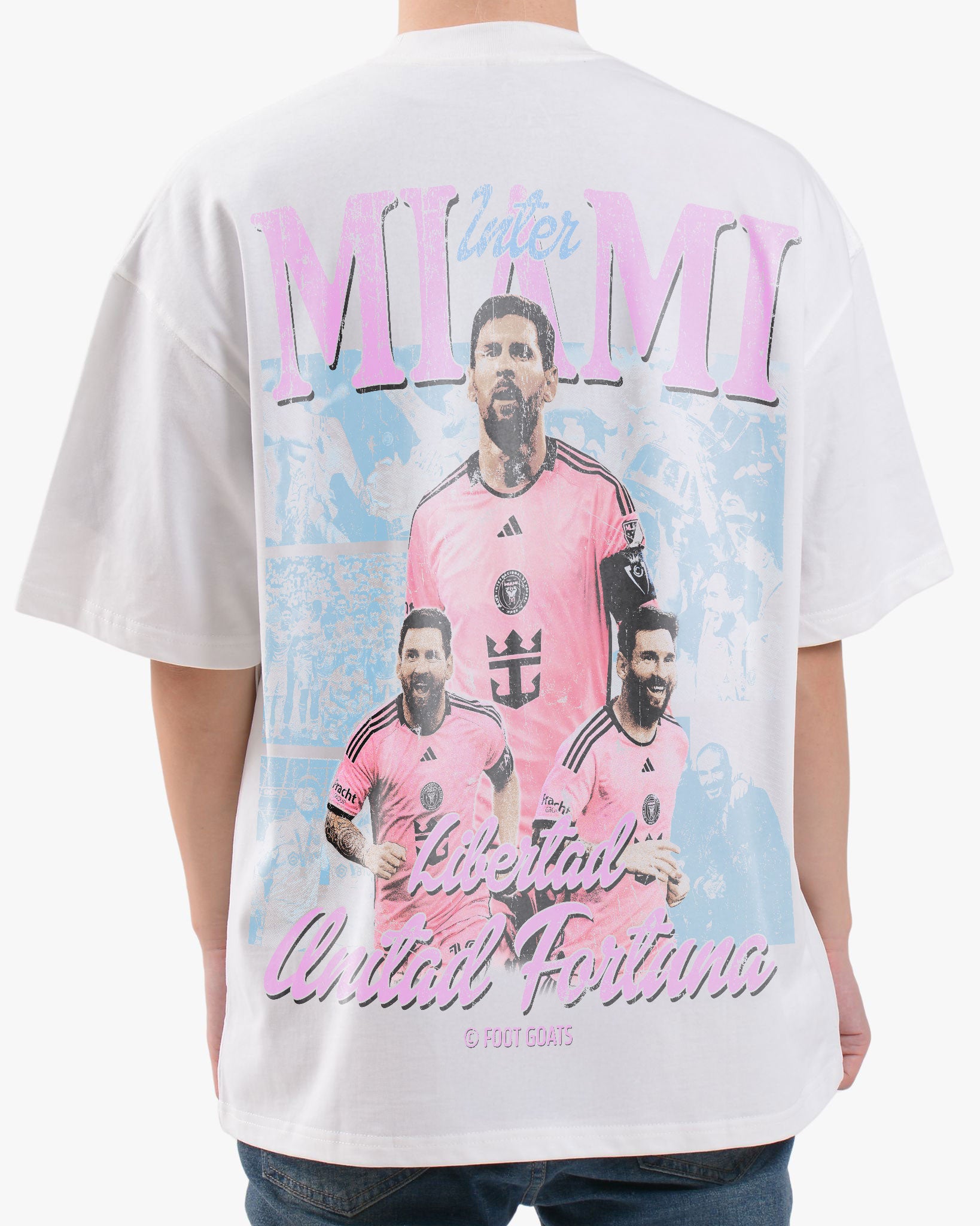 MESSI MIAMI TEE WHITE