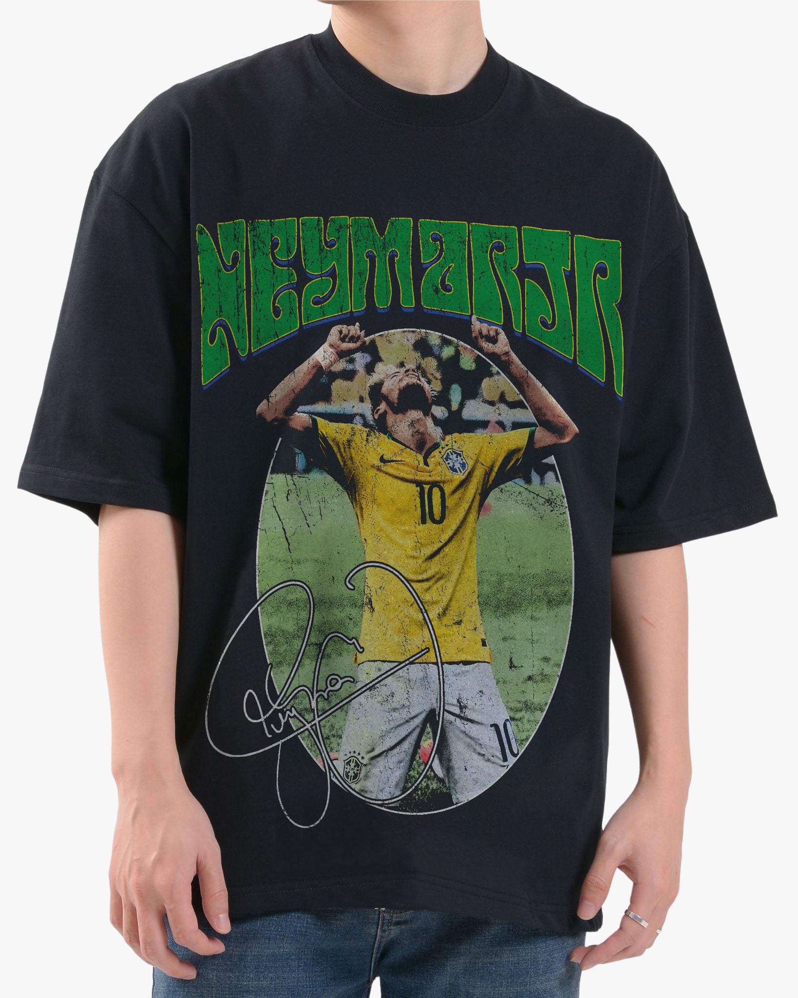 NEYMAR BRAZIL TEE BLACK