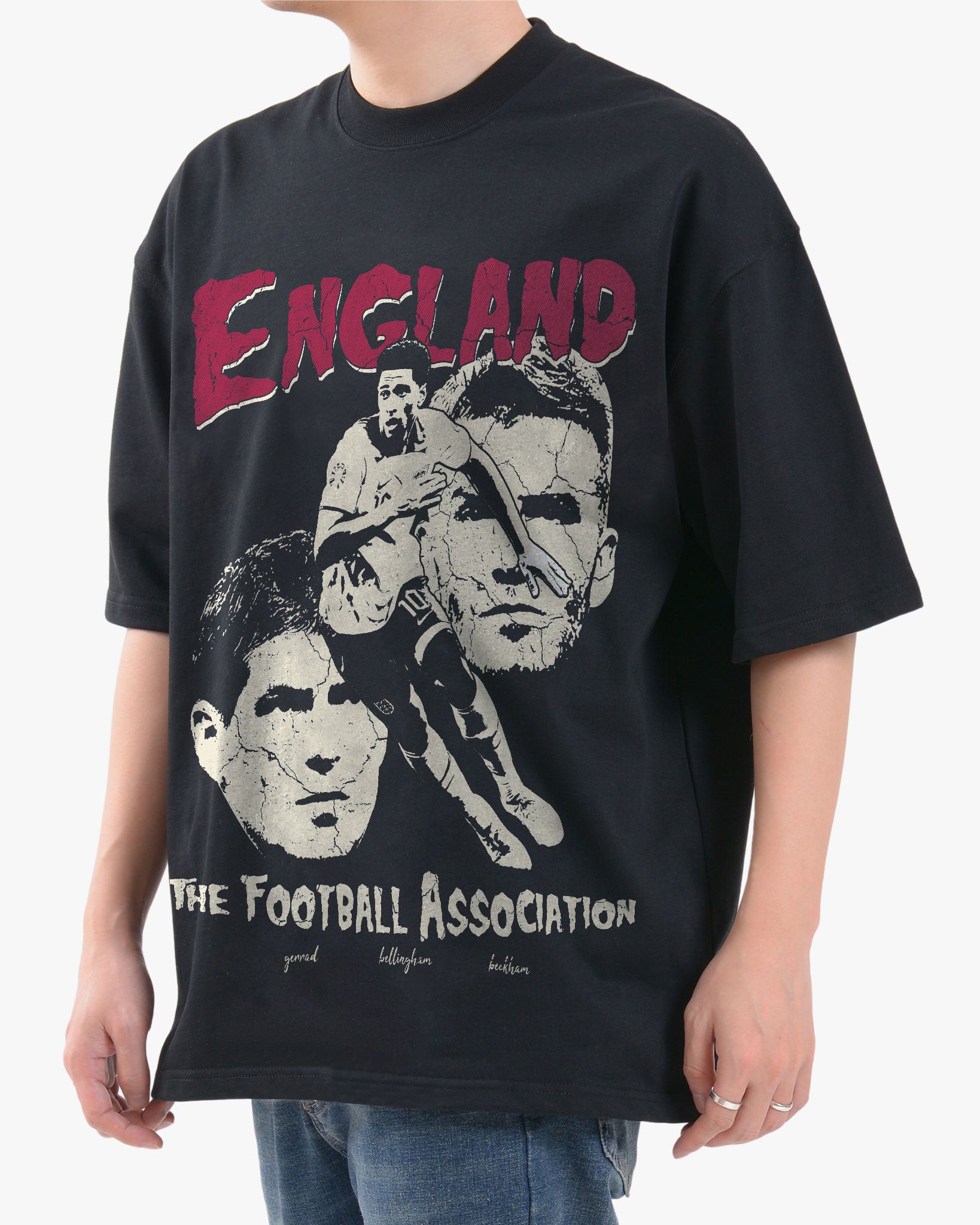 THREE LIONS TEE BLACK