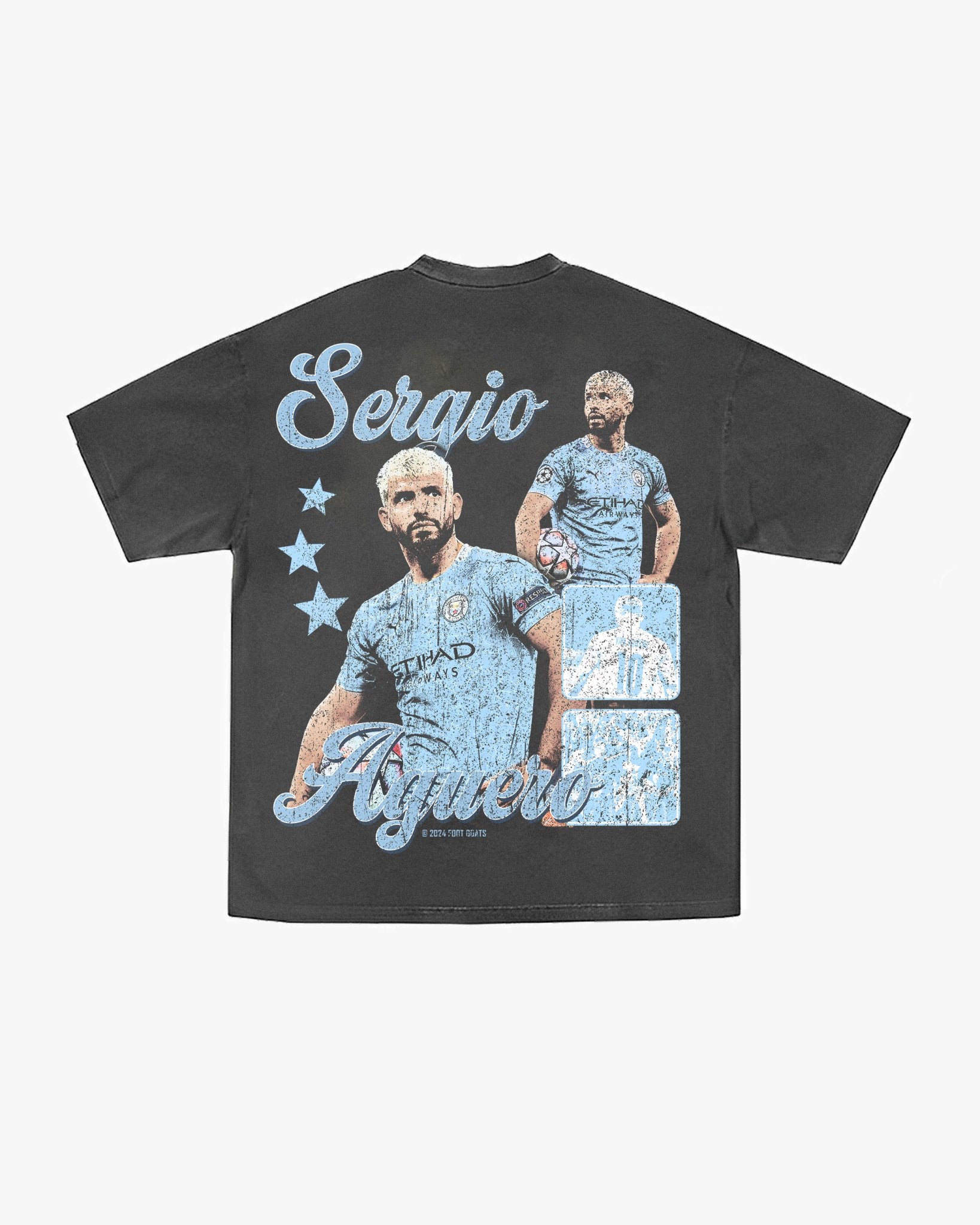 AGUERO TEE ASH - FOOT GOATS LLC