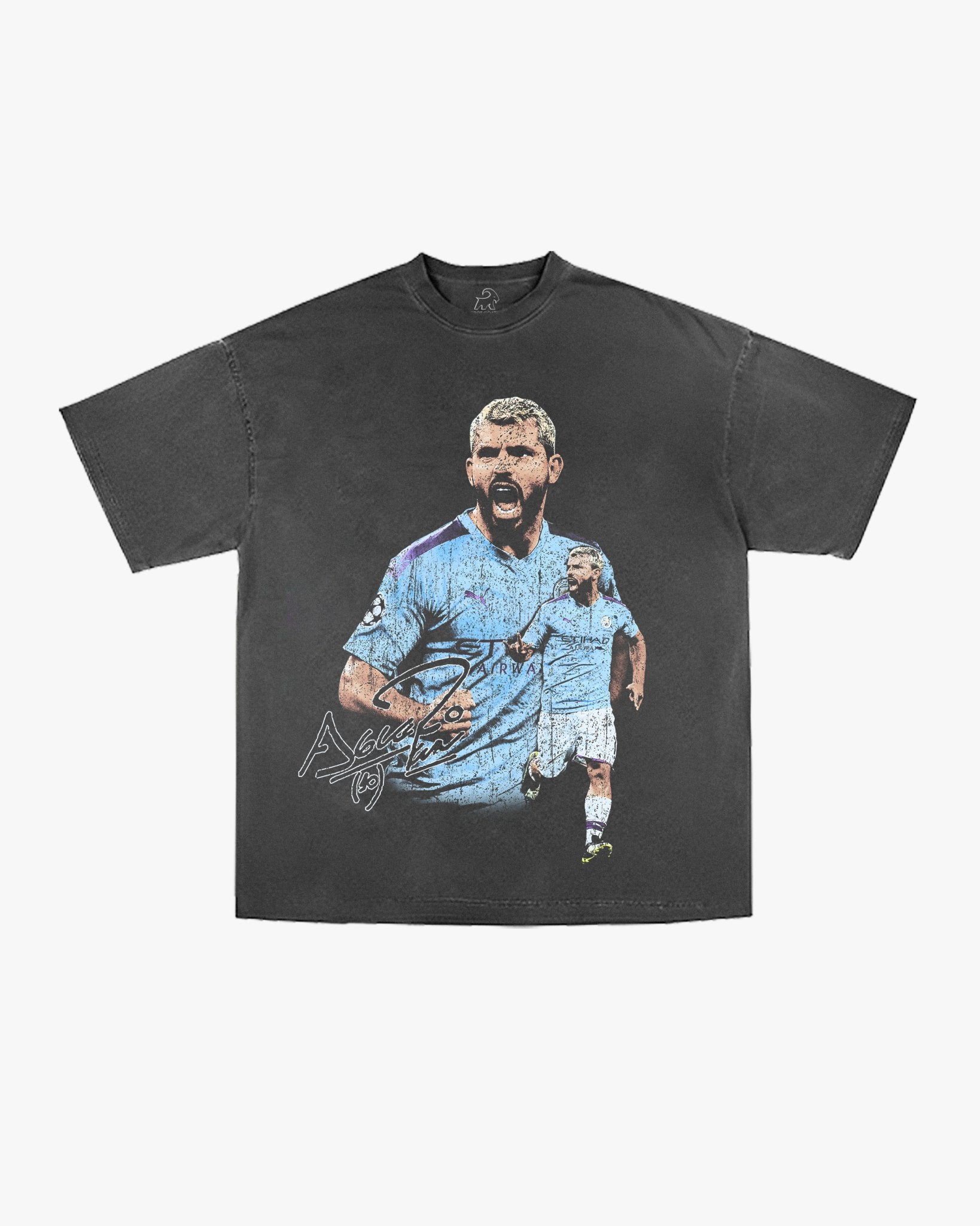 AGUERO TEE ASH - FOOT GOATS LLC