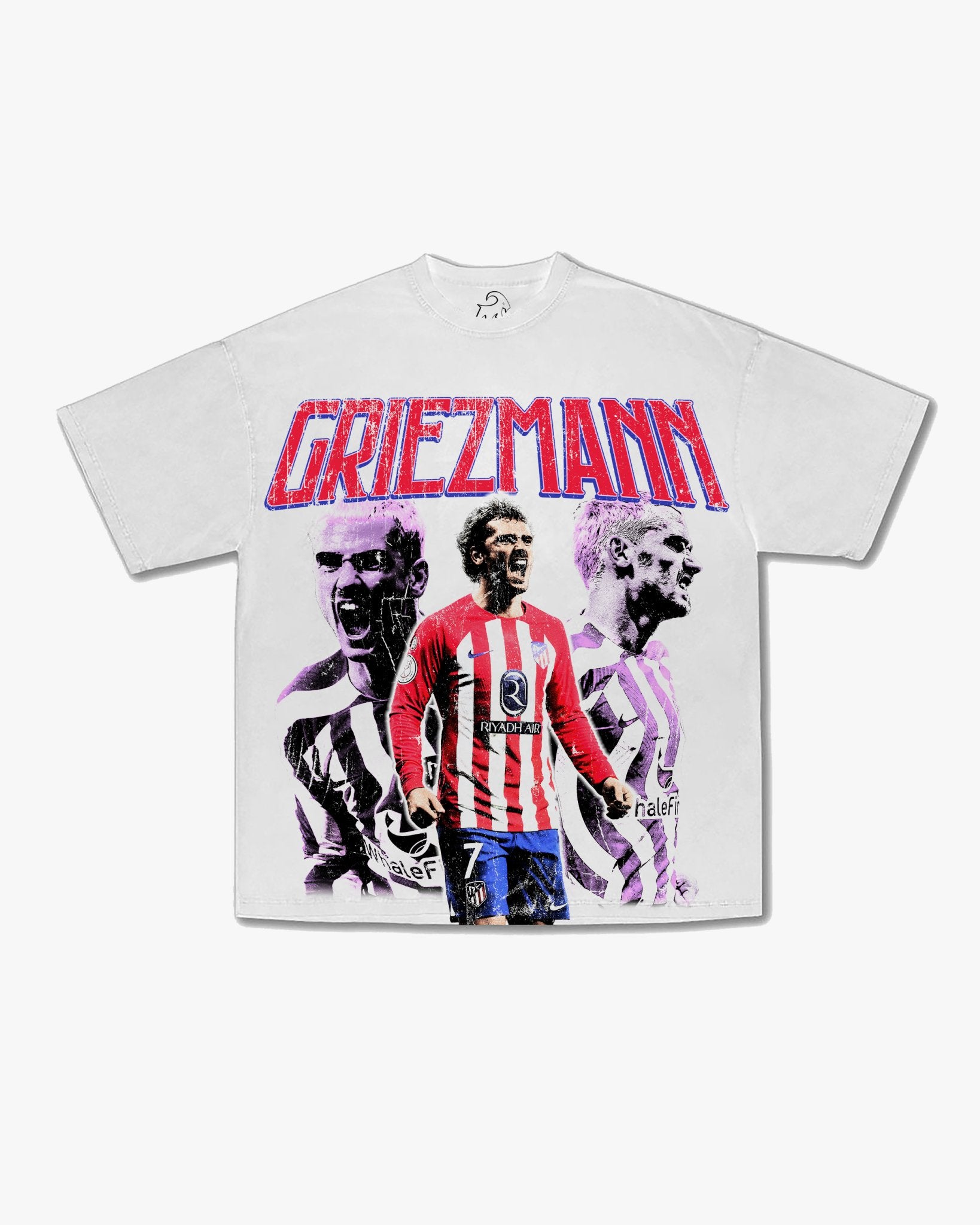 GRIEZMANN TEE WHITE - FOOT GOATS LLC