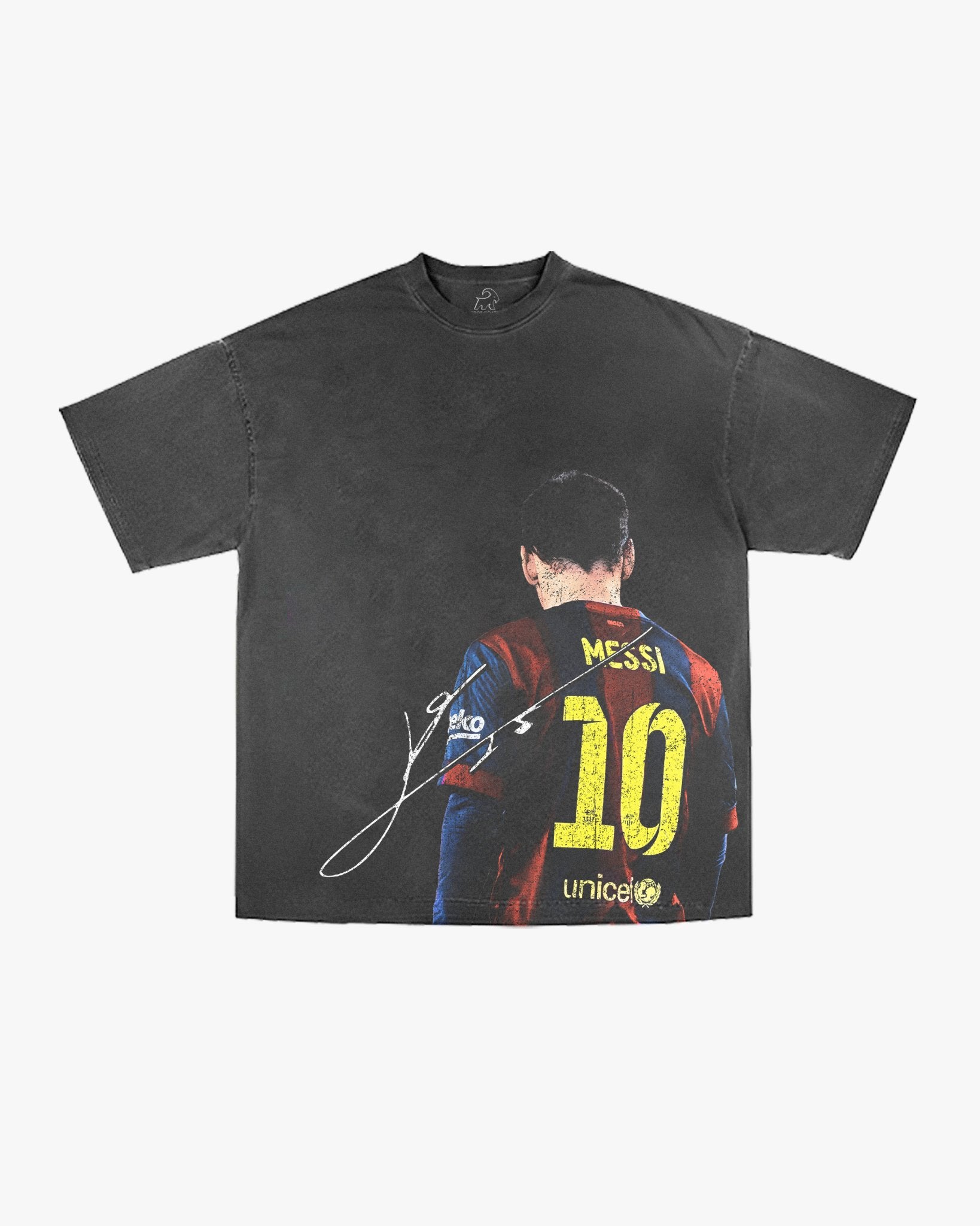 MESSI TEE ASH - FOOT GOATS LLC